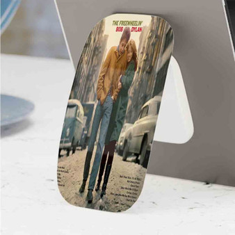 Pastele Best The Freewheelin Bob Dylan Phone Click-On Grip Custom Pop Up Stand Holder Apple iPhone Samsung