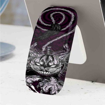 Pastele Best Alice In Wonderland Cat Cheshire Phone Click-On Grip Custom Pop Up Stand Holder Apple iPhone Samsung