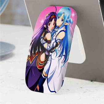 Pastele Best Asuna and Sinon Sword Art Online Phone Click-On Grip Custom Pop Up Stand Holder Apple iPhone Samsung