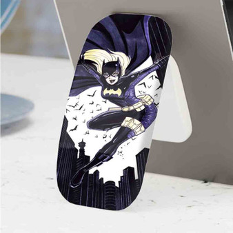 Pastele Best Batgirl DC Comics Phone Click-On Grip Custom Pop Up Stand Holder Apple iPhone Samsung