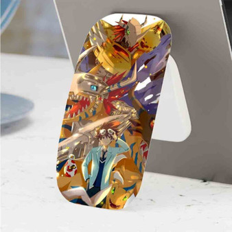 Pastele Best Digimon Phone Click-On Grip Custom Pop Up Stand Holder Apple iPhone Samsung