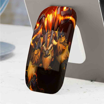 Pastele Best Dota 2 Earthshaker Phone Click-On Grip Custom Pop Up Stand Holder Apple iPhone Samsung