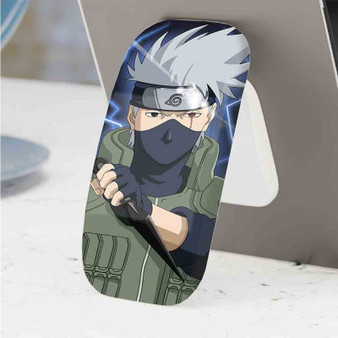 Pastele Best Hatake Kakashi Naruto Shippuden Phone Click-On Grip Custom Pop Up Stand Holder Apple iPhone Samsung