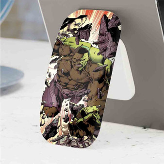 Pastele Best Hulk Phone Click-On Grip Custom Pop Up Stand Holder Apple iPhone Samsung