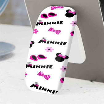 Pastele Best Minnie Mouse Disney Red Collage Phone Click-On Grip Custom Pop Up Stand Holder Apple iPhone Samsung
