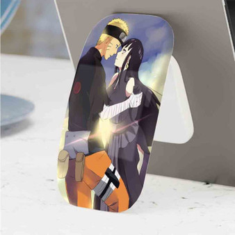 Pastele Best Naruto and Hinata Love Phone Click-On Grip Custom Pop Up Stand Holder Apple iPhone Samsung