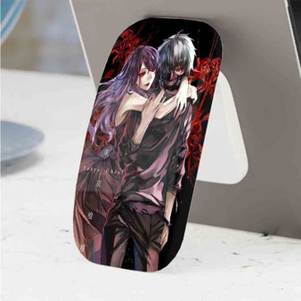 Pastele Best Rize and Kaneki Tokyo Ghoul Phone Click-On Grip Custom Pop Up Stand Holder Apple iPhone Samsung