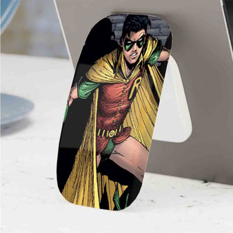 Pastele Best Robin DC Comics Phone Click-On Grip Custom Pop Up Stand Holder Apple iPhone Samsung