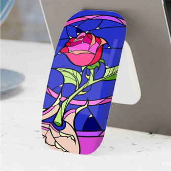 Pastele Best Rose Beauty and The Beast Disney Phone Click-On Grip Custom Pop Up Stand Holder Apple iPhone Samsung