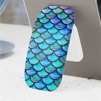 Pastele Best Scales Mermaid Disney Phone Click-On Grip Custom Pop Up Stand Holder Apple iPhone Samsung