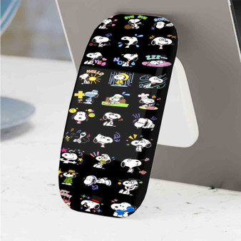 Pastele Best Snoopy The Peanuts Phone Click-On Grip Custom Pop Up Stand Holder Apple iPhone Samsung