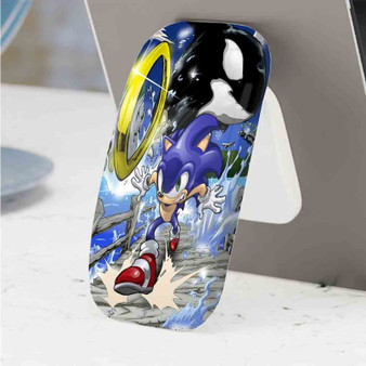 Pastele Best Sonic The Hedgehog Characters Phone Click-On Grip Custom Pop Up Stand Holder Apple iPhone Samsung