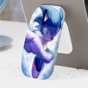 Pastele Best Sonic The Hedgehog Power Phone Click-On Grip Custom Pop Up Stand Holder Apple iPhone Samsung