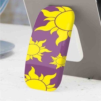 Pastele Best Tangled Disney Sun Symbol Phone Click-On Grip Custom Pop Up Stand Holder Apple iPhone Samsung