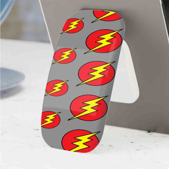 Pastele Best The Flash Power Phone Click-On Grip Custom Pop Up Stand Holder Apple iPhone Samsung