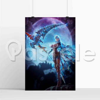 Valkyria Azure Revolution Silk Poster Printed Wall Decor 20 x 13 Inch 24 x 36 Inch