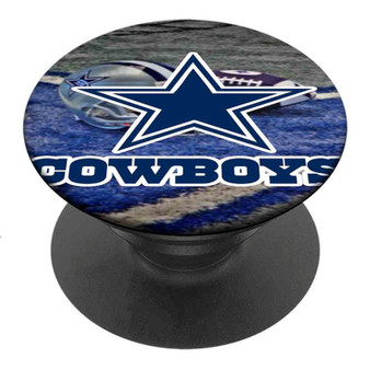 Pastele Best Dallas Cowboys NFL Sport Custom Personalized PopSockets Phone Grip Holder Pop Up Phone Stand