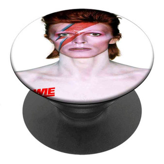 Pastele Best David Bowie Legendary Musician Custom Personalized PopSockets Phone Grip Holder Pop Up Phone Stand