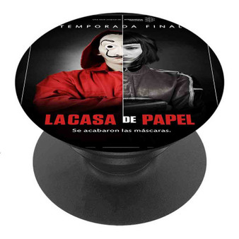 Pastele Best La Casa de Papel Custom Personalized PopSockets Phone Grip Holder Pop Up Phone Stand