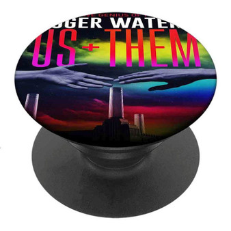 Pastele Best Roger Waters Us Them Custom Personalized PopSockets Phone Grip Holder Pop Up Phone Stand