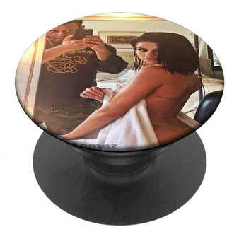 Pastele Best Selena Gomez Custom Personalized PopSockets Phone Grip Holder Pop Up Phone Stand