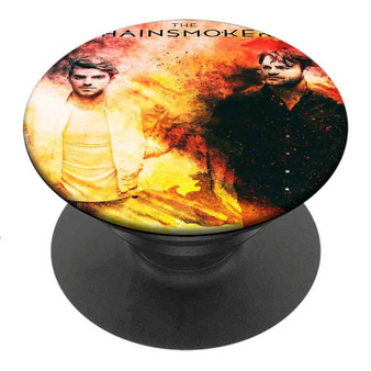 Pastele Best The Chainsmokers Custom Personalized PopSockets Phone Grip Holder Pop Up Phone Stand