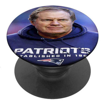 Pastele Best Bill Belichick Custom Personalized PopSockets Phone Grip Holder Pop Up Phone Stand