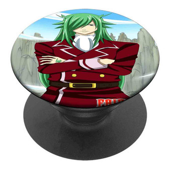 Pastele Best Freed Justine Fairy Tail Custom Personalized PopSockets Phone Grip Holder Pop Up Phone Stand
