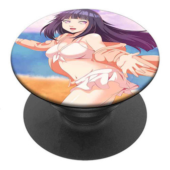 Pastele Best Hinata Hyuga Naruto Shippuden Custom Personalized PopSockets Phone Grip Holder Pop Up Phone Stand