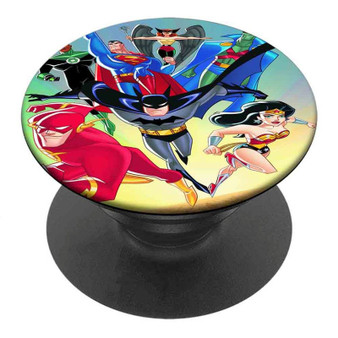 Pastele Best Justice League Custom Personalized PopSockets Phone Grip Holder Pop Up Phone Stand