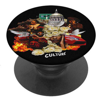 Pastele Best Migos Culture Custom Personalized PopSockets Phone Grip Holder Pop Up Phone Stand