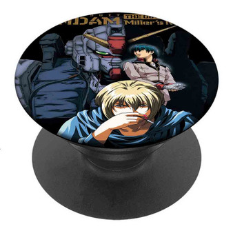 Pastele Best Mobile Suit Gundam The 08th MS Team Custom Personalized PopSockets Phone Grip Holder Pop Up Phone Stand