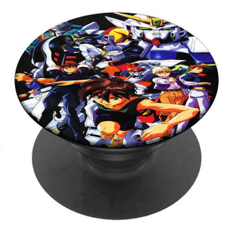 Pastele Best Mobile Suit Gundam Wing Custom Personalized PopSockets Phone Grip Holder Pop Up Phone Stand