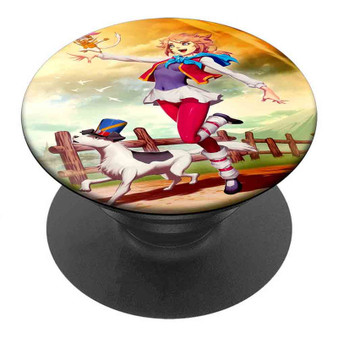 Pastele Best World Masterpiece Theater Custom Personalized PopSockets Phone Grip Holder Pop Up Phone Stand
