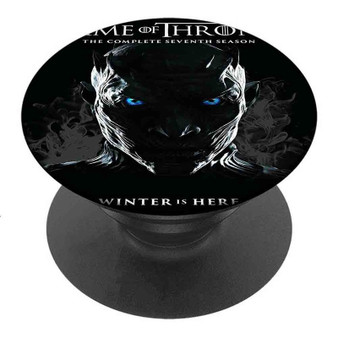 Pastele Best Game of Thrones Winter is Here Custom Personalized PopSockets Phone Grip Holder Pop Up Phone Stand