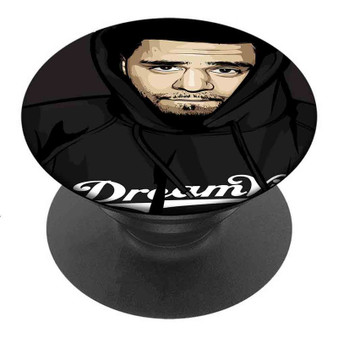 Pastele Best J Cole Dreamville Custom Personalized PopSockets Phone Grip Holder Pop Up Phone Stand