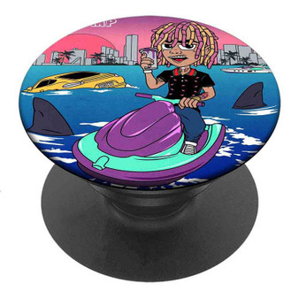 Pastele Best Lil Pump Custom Personalized PopSockets Phone Grip Holder Pop Up Phone Stand