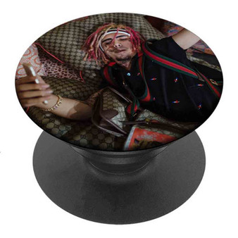 Pastele Best Lil Pump Gucci Gang Custom Personalized PopSockets Phone Grip Holder Pop Up Phone Stand