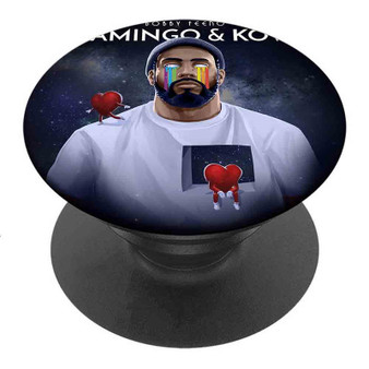 Pastele Best Bobby Feeno Flamingo Koval Custom Personalized PopSockets Phone Grip Holder Pop Up Phone Stand