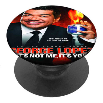 Pastele Best George Lopez Comedy Show Custom Personalized PopSockets Phone Grip Holder Pop Up Phone Stand