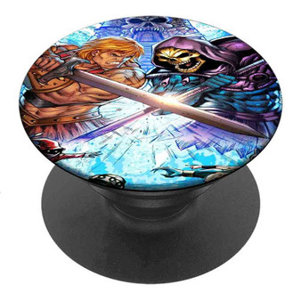 Pastele Best He Man and The Masters of The Universe Custom Personalized PopSockets Phone Grip Holder Pop Up Phone Stand