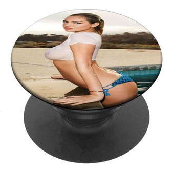 Pastele Best Kate Upton Arts Custom Personalized PopSockets Phone Grip Holder Pop Up Phone Stand