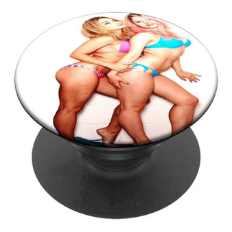 Pastele Best Ashley Benson And Selena Gomez Custom Personalized PopSockets Phone Grip Holder Pop Up Phone Stand