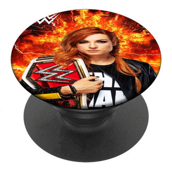 Pastele Best Becky Lynch WWE Custom Personalized PopSockets Phone Grip Holder Pop Up Phone Stand