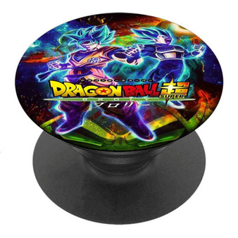 Pastele Best Dragon Ball Super Broly Custom Personalized PopSockets Phone Grip Holder Pop Up Phone Stand