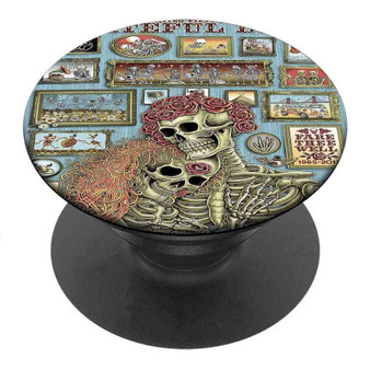 Pastele Best Grateful Dead Custom Personalized PopSockets Phone Grip Holder Pop Up Phone Stand