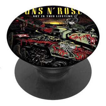 Pastele Best Guns N Roses Not In This Lifetime Custom Personalized PopSockets Phone Grip Holder Pop Up Phone Stand