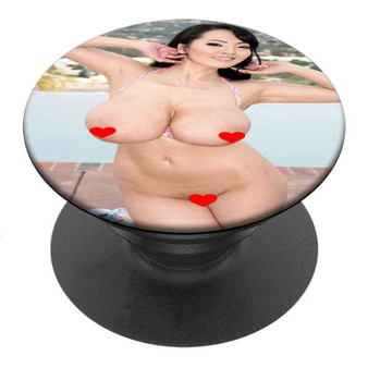 Pastele Best Hitomi Tanaka Sexy Custom Personalized PopSockets Phone Grip Holder Pop Up Phone Stand