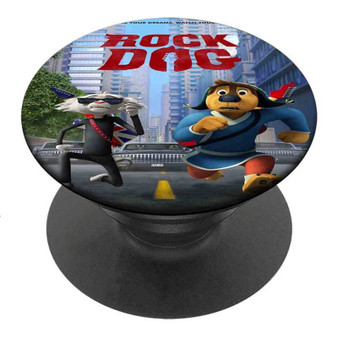 Pastele Best Rock Dog Custom Personalized PopSockets Phone Grip Holder Pop Up Phone Stand