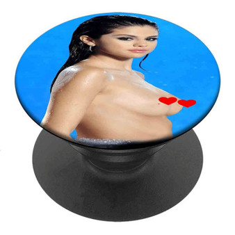 Pastele Best Sexy Selena Gomez Custom Personalized PopSockets Phone Grip Holder Pop Up Phone Stand
